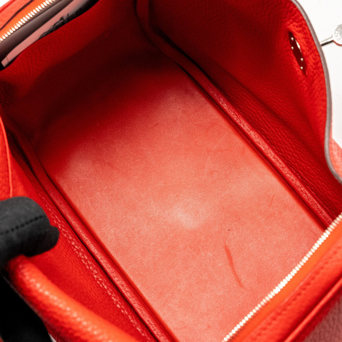 Hermes Lindy 26 Clemence rouge tomate SHW
