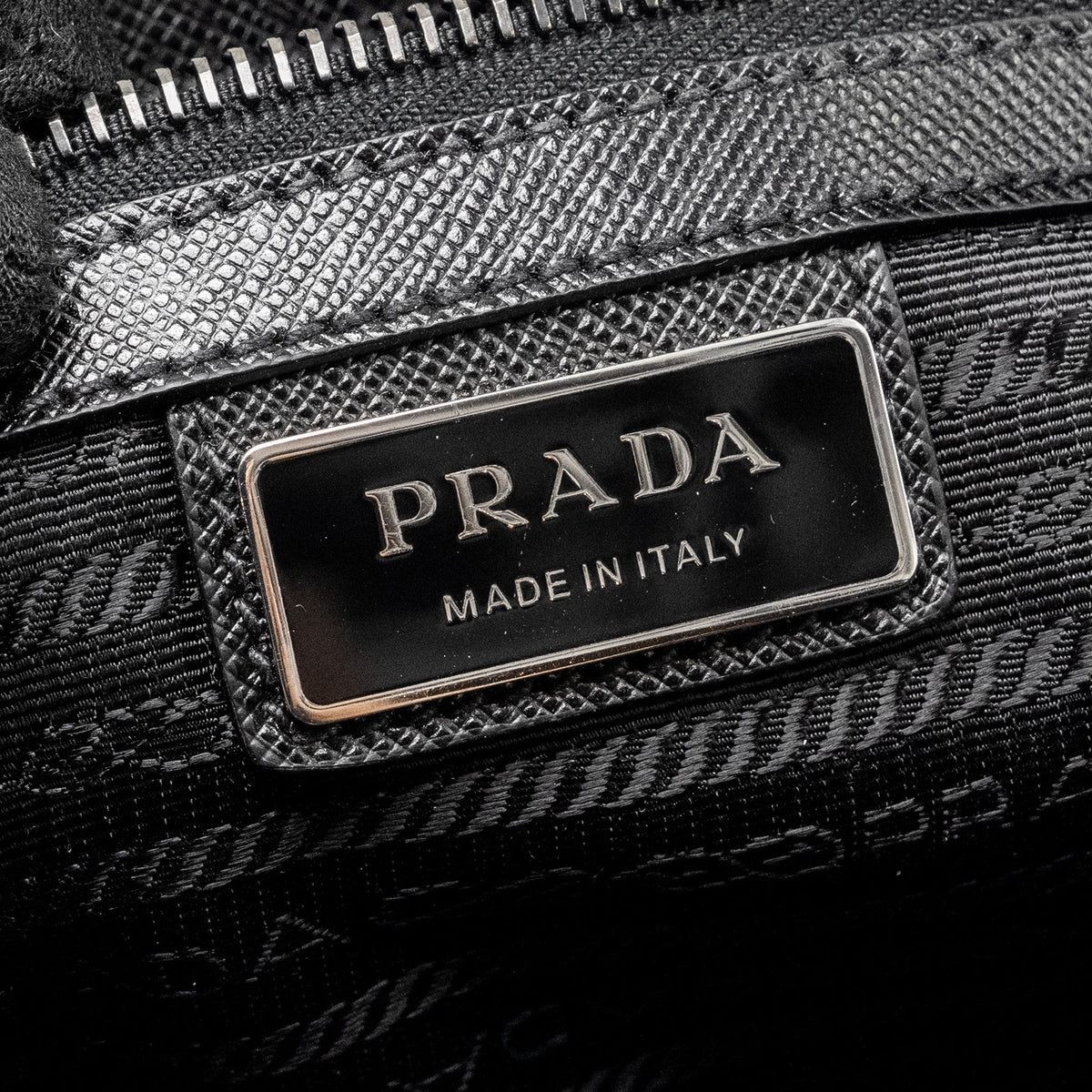 PRADA RE-NYLON SHOULDER BAG BLACK SHW