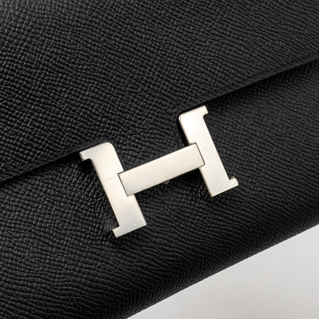 Hermes Constance to go Epsom Black SHW