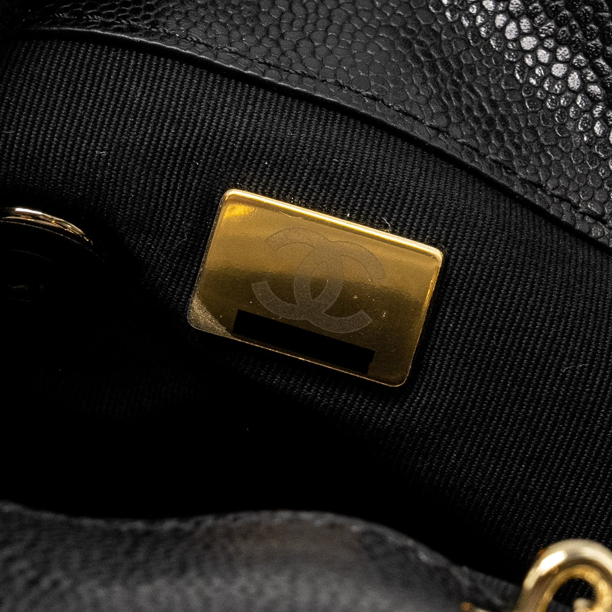 CHANEL TRIPLE PACK BACKPACK CAVIAR BLACK LGHW (MICROCHIP)