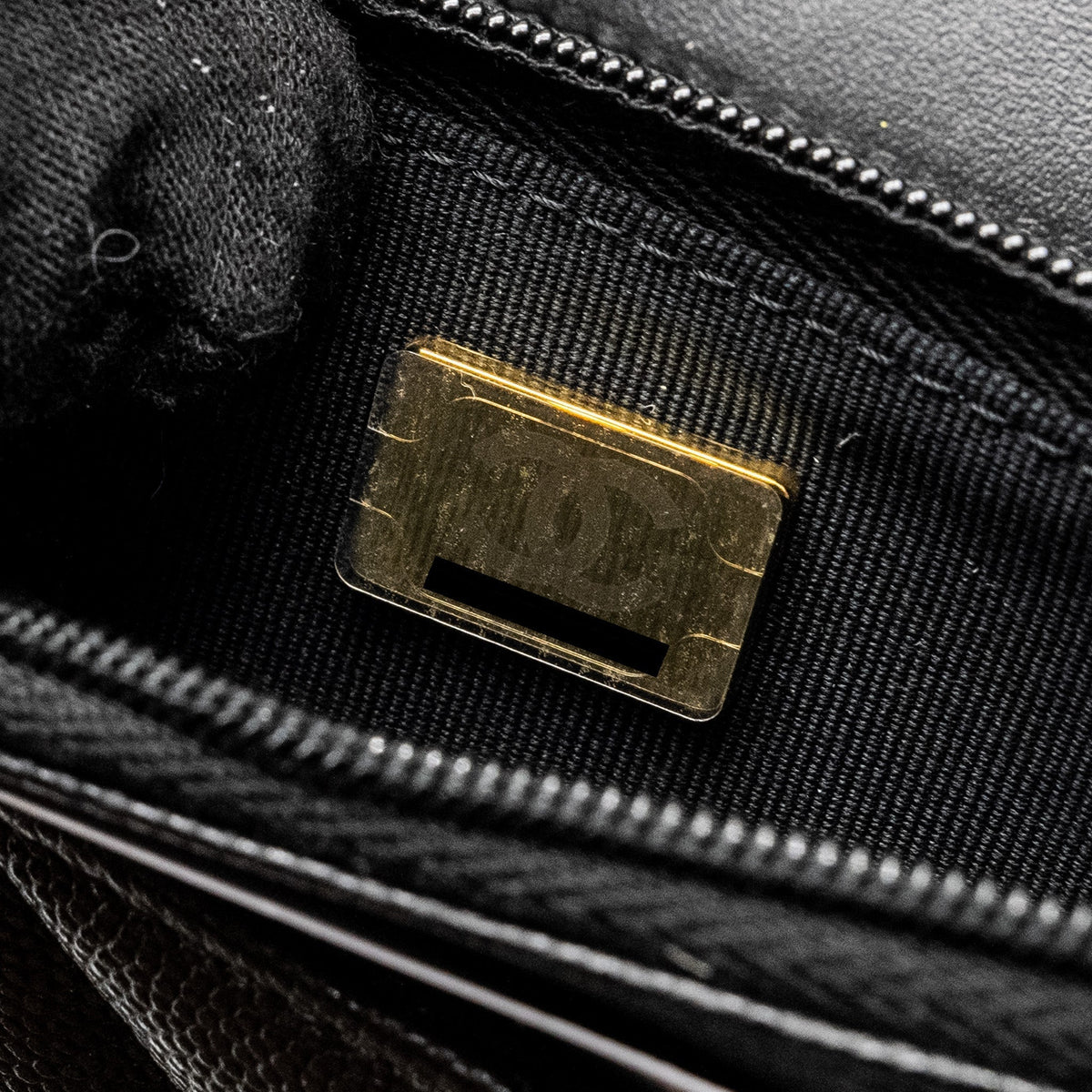 CHANEL CAMELLIA WALLET ON CHAIN CAVIAR BLACK GHW (MICROCHIP)
