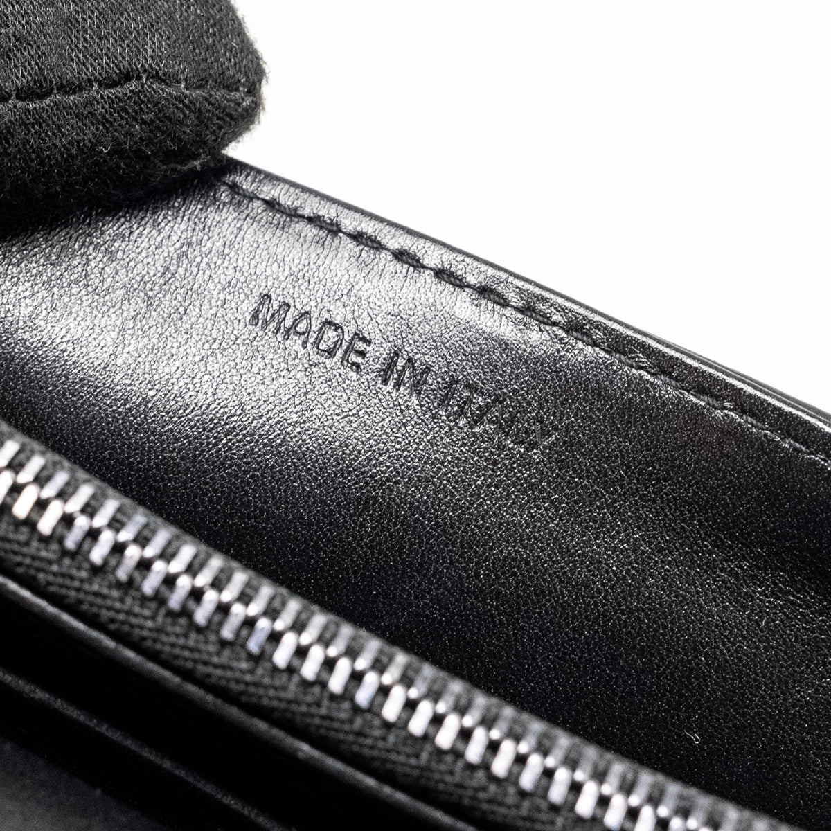 DIOR MINI CARO FLAP BAG CALFSKIN BLACK/ BLACK HARDWARE