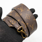 LOUIS VUITTON DAUPHINE CHAIN WALLET MONOGRAM REVERSE CANVAS GHW