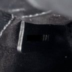 DIOR MICRO LADY DIOR LAMBSKIN BLACK LGHW