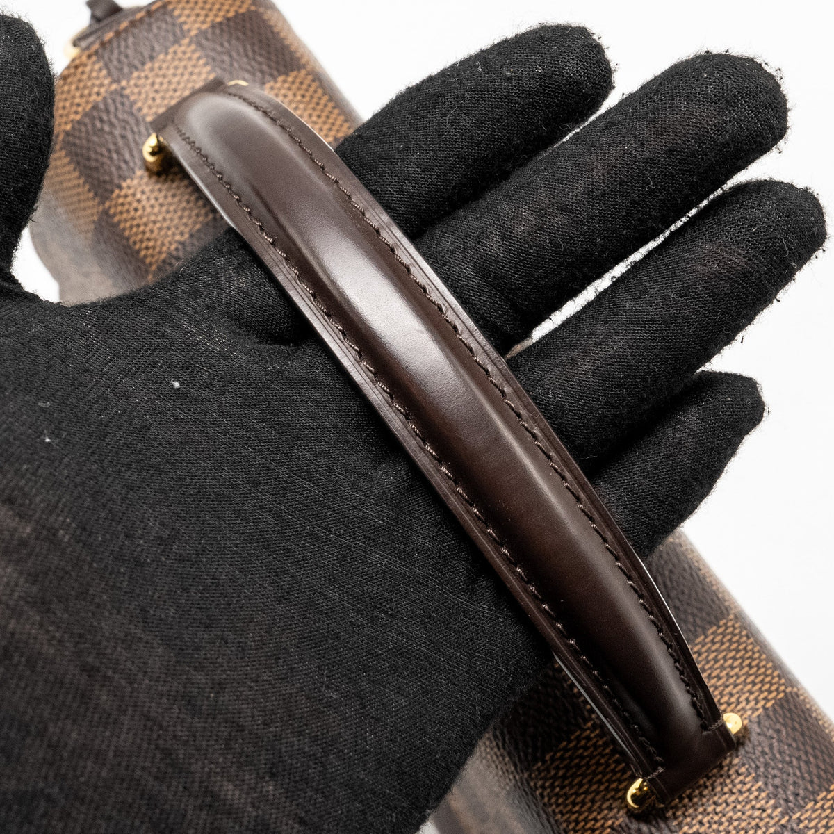 LOUIS VUITTON CROISETTE DAMIER EBENE GHW