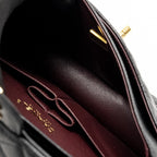 CHANEL SMALL CLASSIC DOUBLE FLAP BAG CAVIAR BLACK GHW(MICROCHIP)
