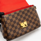 LOUIS VUITTON CROISETTE DAMIER EBENE GHW