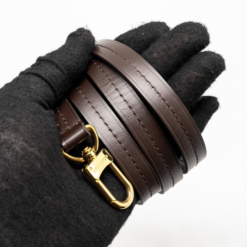 LOUIS VUITTON CROISETTE DAMIER EBENE GHW