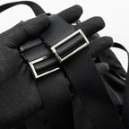 PRADA SMALL RE-NYLON BACKPACK BLACK SHW