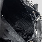 PRADA SMALL RE-NYLON BACKPACK BLACK SHW