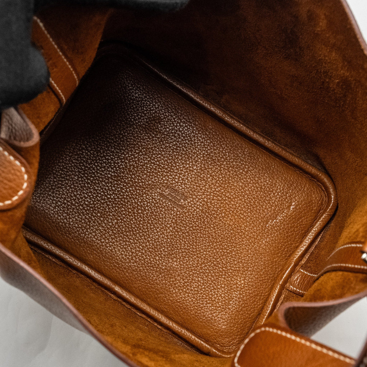 HERMES PICOTIN 18 LOCK BAG BARENIA FAUBOURG FAUVE SHW