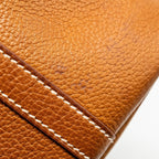 HERMES PICOTIN 18 LOCK BAG BARENIA FAUBOURG FAUVE SHW