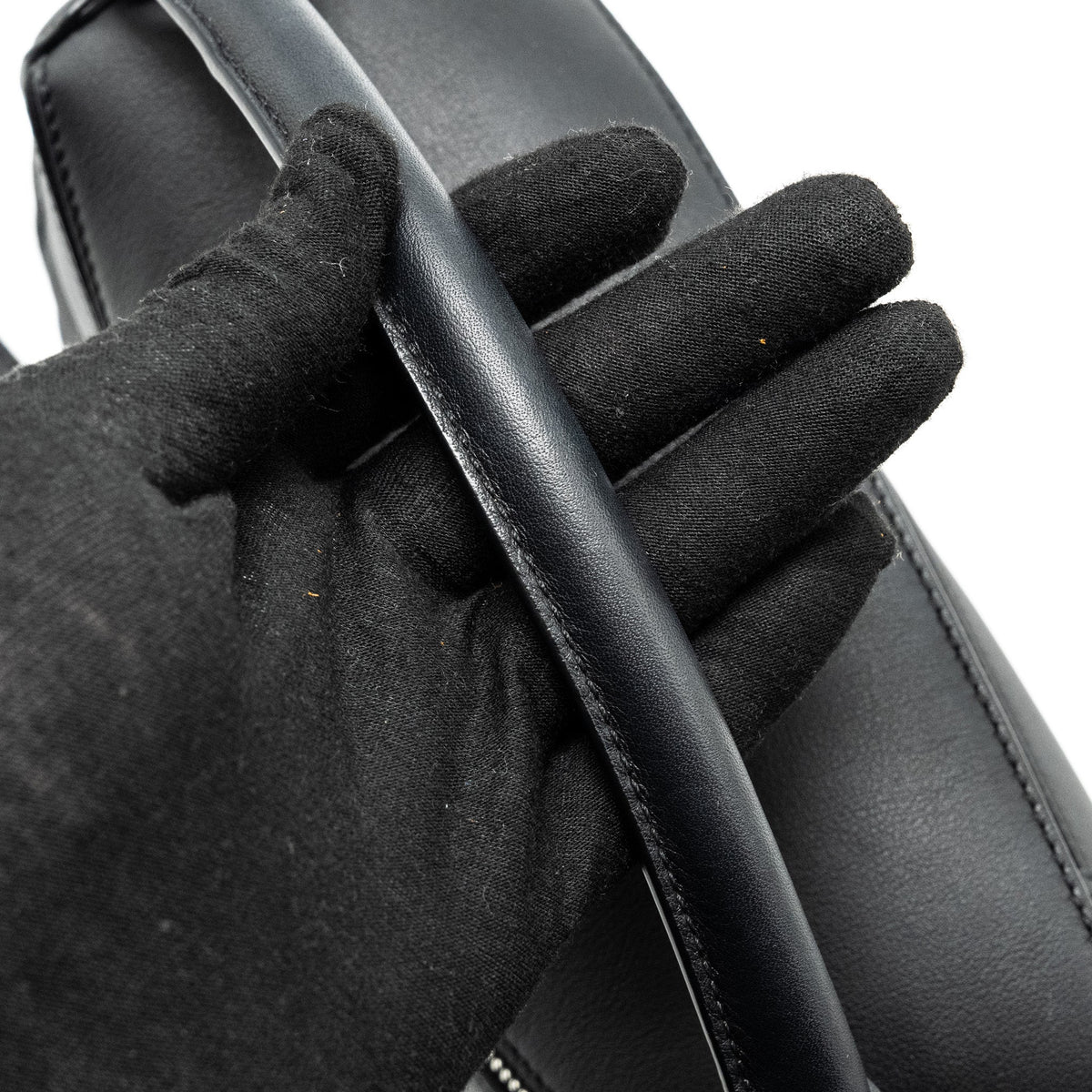 LOEWE SMALL PUZZLE BAG CALFSKIN BLACK SHW