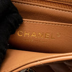 CHANEL MINI RECTANGULAR FLAP BAG LAMBSKIN DARK BEIGE LGHW