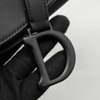 DIOR MINI SADDLE BAG CALFSKIN SO BLACK