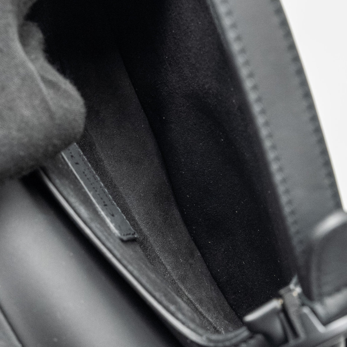 DIOR MINI SADDLE BAG CALFSKIN SO BLACK