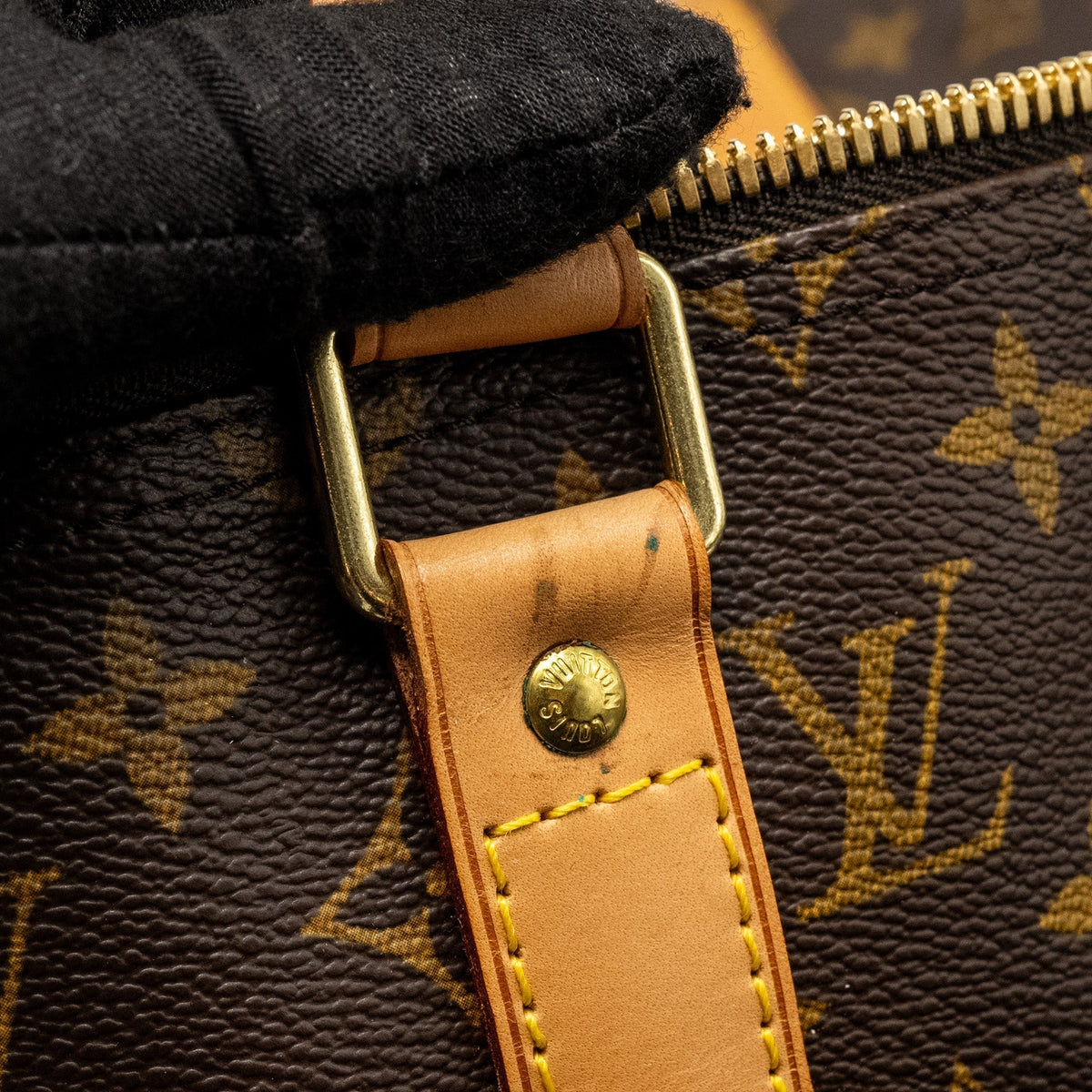 LOUIS VUITTON KEEPALL 50 BANDOULIRE MONOGRAM CANVAS GHW