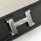 HERMES CONSTANCE 24 TOILE H BERLINE/PLUME/SWIFT BLACK SHW