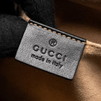 GUCCI MARMONT CAMERA BAG CALFSKIN BLACK GHW