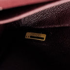 CHANEL MEDIUM CLASSIC DOUBLE FLAP BAG LAMBSKIN BLACK GHW