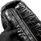 CHANEL TWISTED TOTE BAG CALFSKIN BLACK SHW
