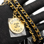 CHANEL MINI 22 BAG CALFSKIN BLACK GHW (MICROCHIP)