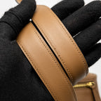Hermes Mini Lindy Swift Alezan/Biscuit GHW
