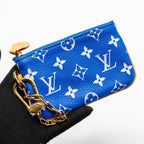 LOUIS VUITTON SPEEDY P9 BANDOULIERE 25 MONOGRAM SOFT CALFSKIN BLEU GHW