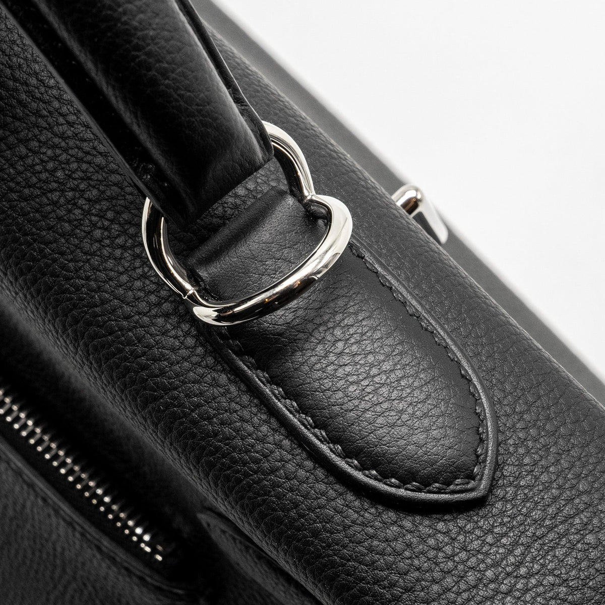 HERMES KELLY MAXI 42 TOGO BLACK SHW