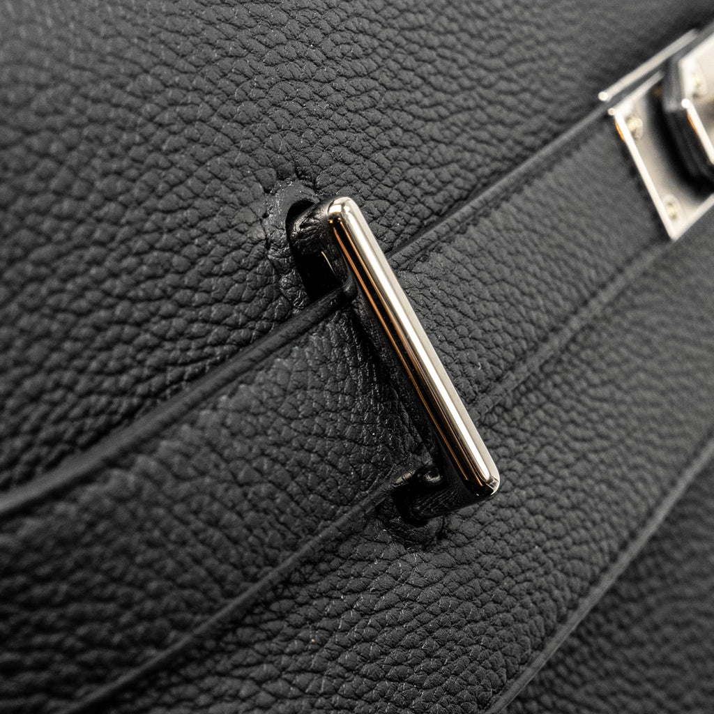 HERMES KELLY MAXI 42 TOGO BLACK SHW