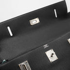 HERMES KELLY MAXI 42 TOGO BLACK SHW