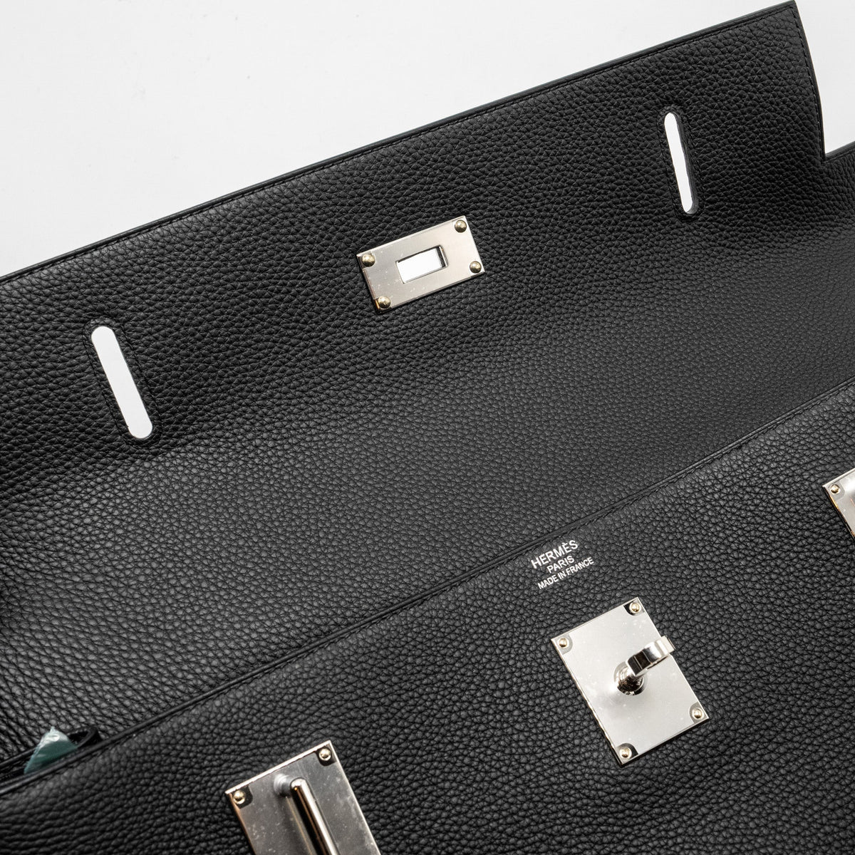 HERMES KELLY MAXI 42 TOGO BLACK SHW