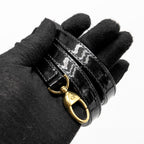 DIOR MEDIUM LADY DIOR PATENT BLACK GHW