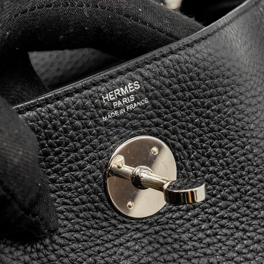Hermes Lindy 26 Clemence Black SHW