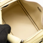 Hermes Mini Lindy II Clemence Jaune Milton SHW