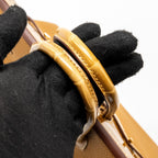 Hermes Birkin 25 Touch Crocodile Niloticus/Togo Caramel/Tabac Camel GHW