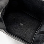 Hermes Picotin 18 Lock Bag Clemence Black SHW