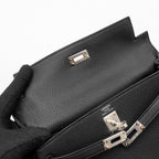 HERMES KELLY 25 TOGO BLACK SHW