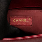 CHANEL MEDIUM BOY BAG CAVIAR RED GHW