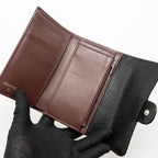 CHANEL CLASSIC FLAP WALLET CAVIAR BLACK SHW (MICROCHIP)