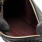 CHANEL 25C QUILTED HOBO BAG CAVIAR BLACK GHW (MICROCHIP)