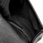 CHANEL CHEVRON SMALL BOY BAG CAVIAR BLACK GHW