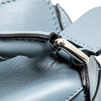 LOEWE SMALL PUZZLE BAG CALFSKIN LIGHT BLUE SHW