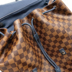 LOUIS VUITTON RUNNER BACKPACK DAMIER EBENE CANVAS/LEATHER SHW