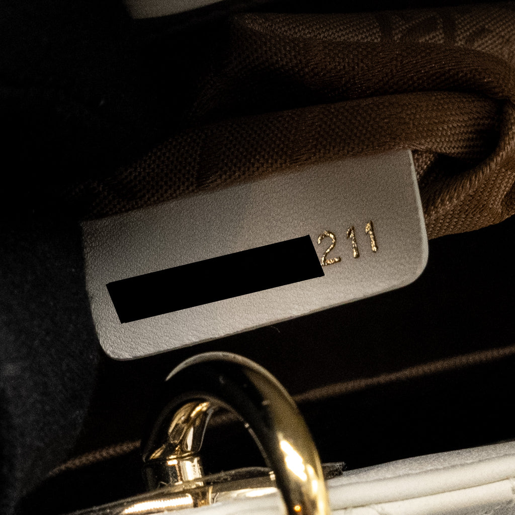 DIOR SMALL MY ABCDIOR LAMBSKIN WHITE LGHW