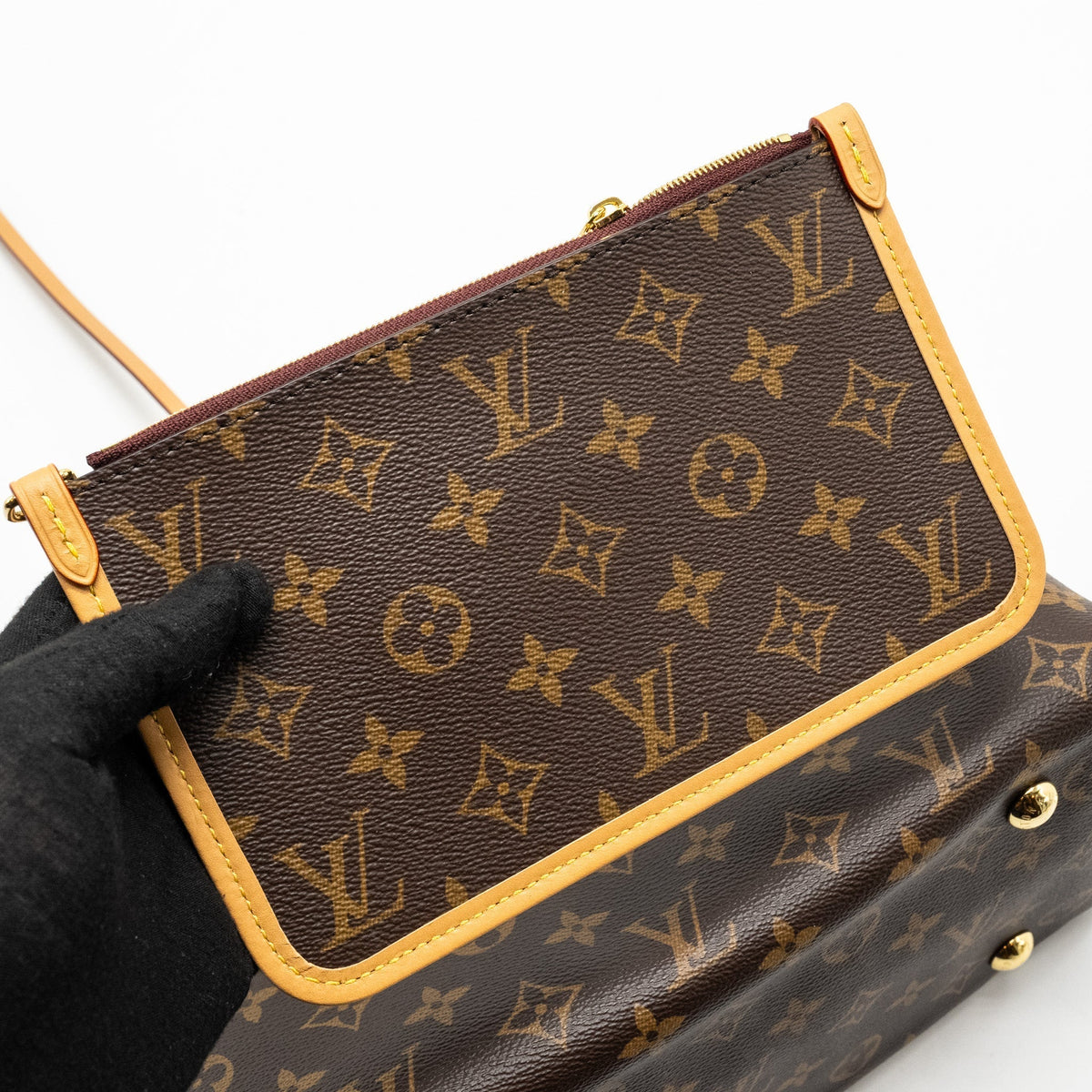 LOUIS VUITTON CARRYALL PM MONOGRAM CANVAS GHW