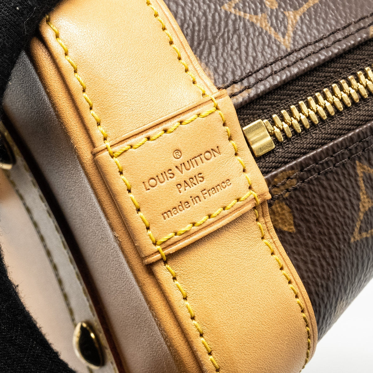 LOUIS VUITTON ALMA BB MONOGRAM CANVAS GHW