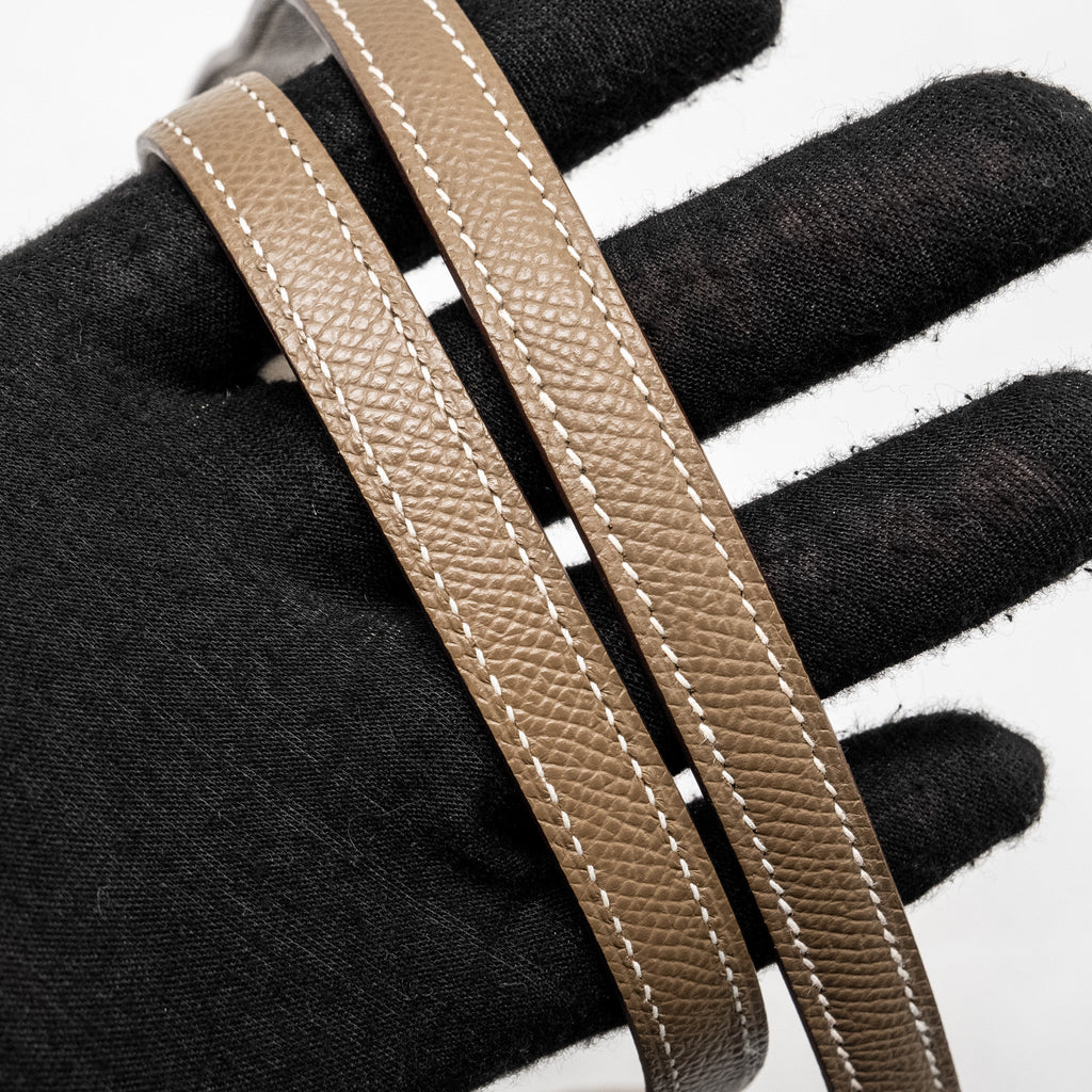 Hermes Mini Constance Epsom Etoupe SHW