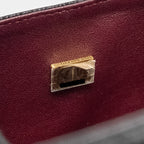 CHANEL SMALL CLASSIC DOUBLE FLAP BAG CAVIAR BLACK GHW (MICROCHIP)