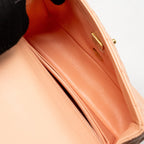 CHANEL PEARL CRUSH MINI RECTANGULAR FLAP BAG LAMBSKIN PINK GHW (MICROCHIP)